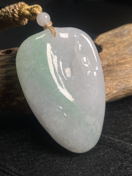 【FC0025】翡翠悟道挂件 美观大气 雕工精美 商品图2