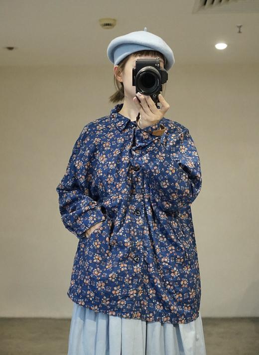 Outil蓝染/碎花口袋外套 商品图1