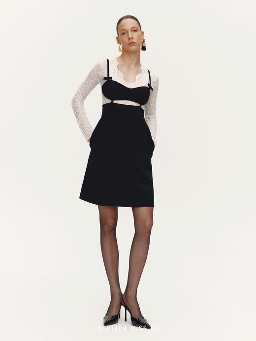 【提线少女】几何线条造型吊带连衣裙 商品图2