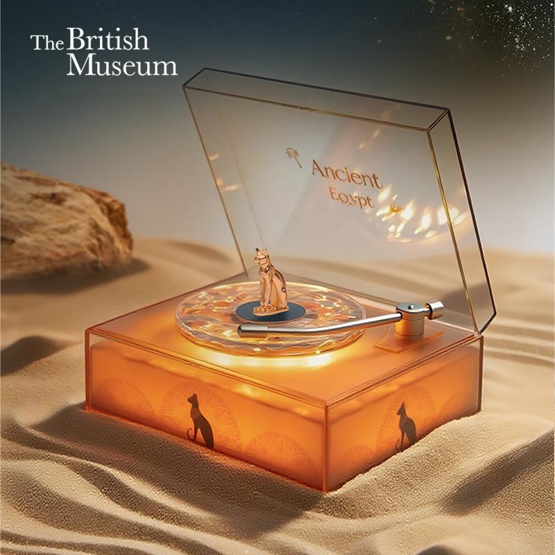 大英博物馆安德森猫系列光影律动白噪音蓝牙音响-尼罗河回响