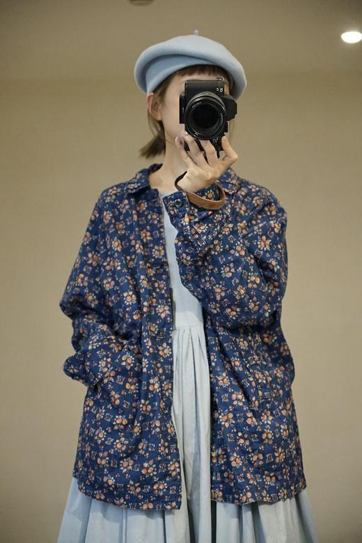 Outil蓝染/碎花口袋外套 商品图5
