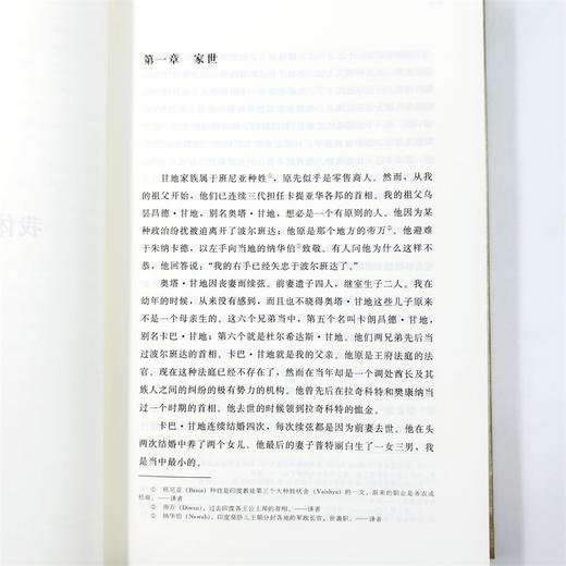 甘地自传：我体验真理的故事(世界名人传记) 商品图8