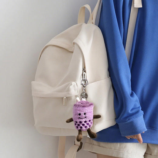 英国warmies 毛绒挂偶开心波霸奶茶挂饰包挂 商品图3