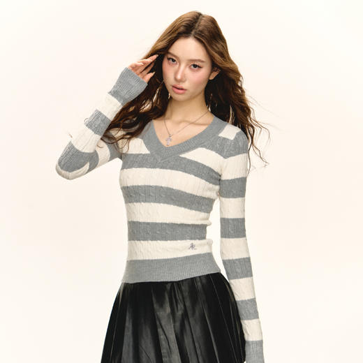 Ariseism 美式复古设计感毛衣 商品图2