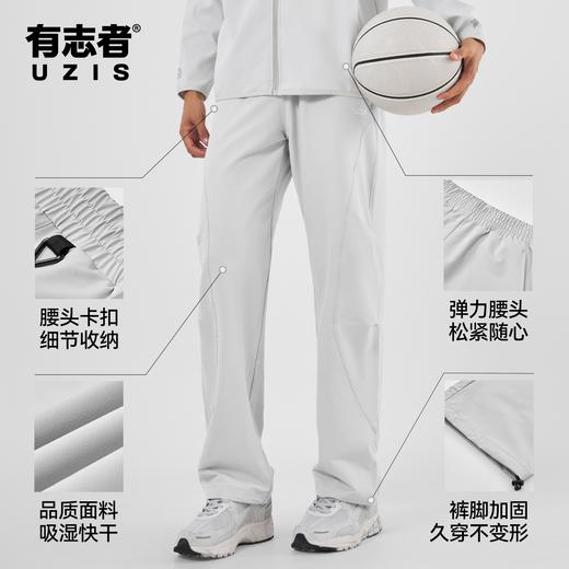 有志者UZIS户外徒步男款秋冬休闲运动长裤直筒宽松美式潮流梭织[巡野 商品图4