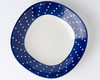Indigo 蓝底白点圆角盘 商品缩略图0