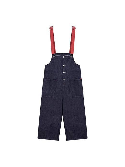 马得工地/MDGDCK252380/红色背带原牛背带裤 商品图3