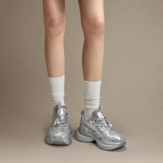 2楼千百度 24年秋季新品 时尚休闲鞋 A24492606 商品图2