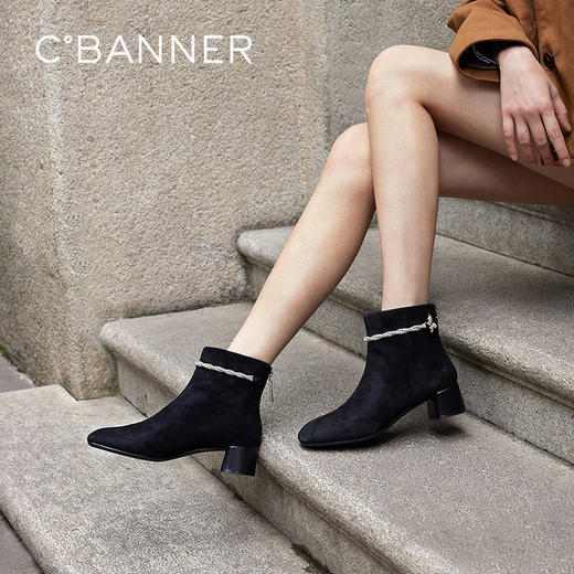 2楼千百度 24年冬季新品 时装靴 A24584115 商品图0