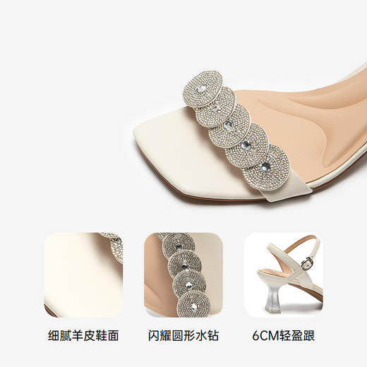 2楼千百度 25年夏季新品 时装凉鞋 A25335920 商品图3