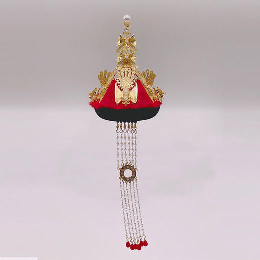 【正品DIY凤冠冰箱贴套装】乾隆孝贤纯富察皇后金嵌珍珠冬朝冠 商品图5