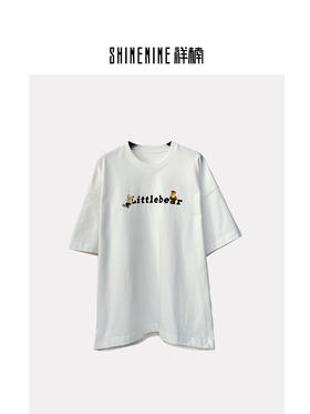 W419312994卡通小熊短袖T恤