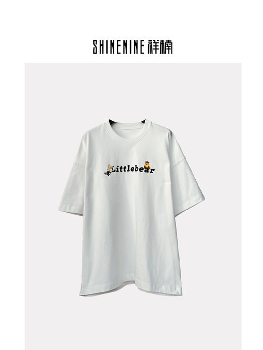 W419312994卡通小熊短袖T恤 商品图0