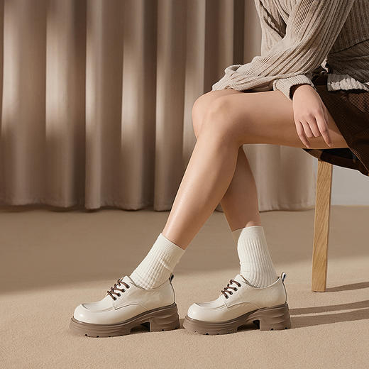 2楼千百度 25年春季新品 牛津鞋 A25190231 商品图4