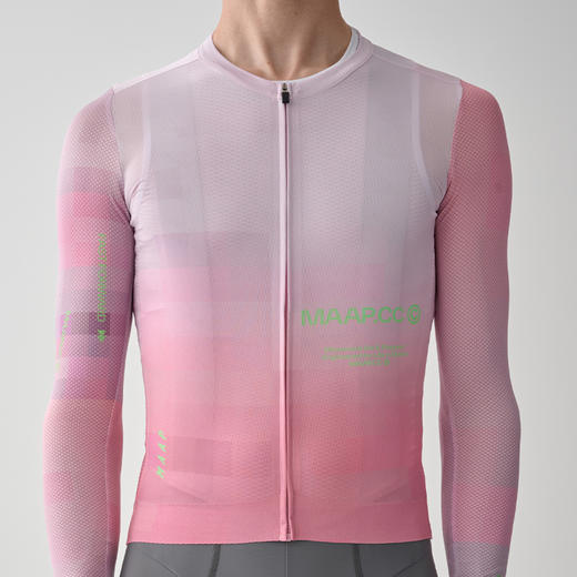 MAAP 男士 Blur Pro Air LS Jersey 3.0 环意粉 长袖骑行服 商品图1