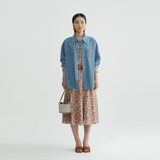 卡莉朵拉牛仔上衣C28C7129 商品图2