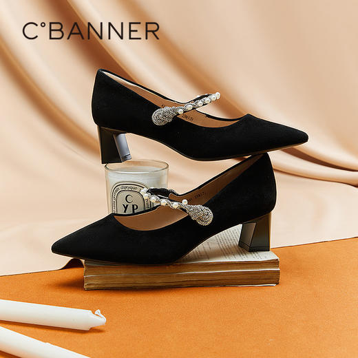 2楼千百度 25年秋季新品 玛丽珍鞋 A25485667 商品图0