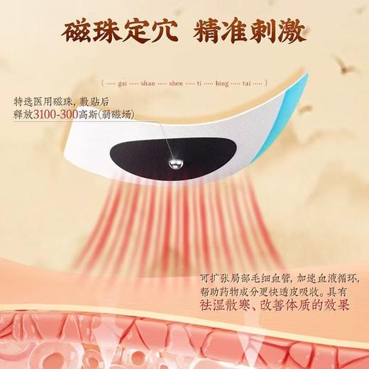 【北京同仁堂 冬病夏灸】内廷上用三伏贴 入伏必贴 特选医用磁珠定穴 夏养三伏穴位压力刺激贴 成人儿童 自用送礼皆宜 30贴/盒 商品图3