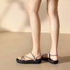 2楼千百度 25年夏季新品 休闲凉鞋 A25381030 商品缩略图1