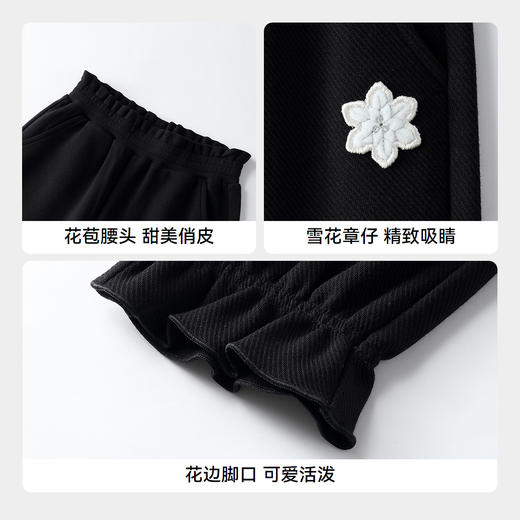 女童针织裤秋季新款安奈儿童装TG536632 商品图4