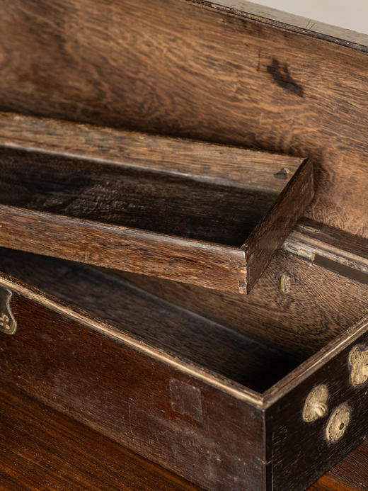 清	鸂鶒木面包顶枕箱 商品图4