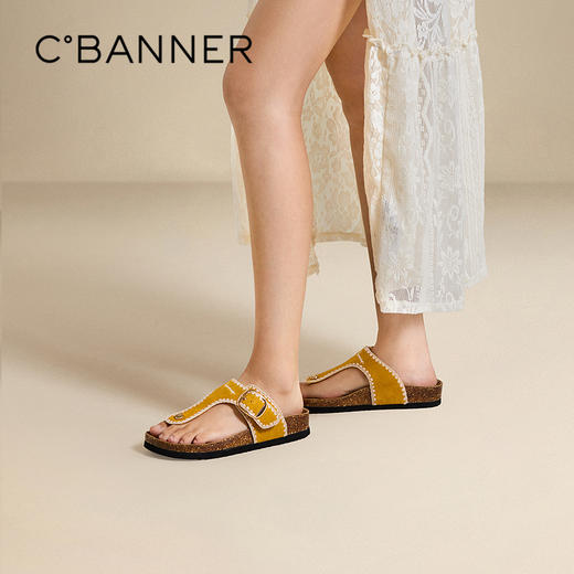 2楼千百度 25年夏季新品 人字拖 A25331701 商品图0