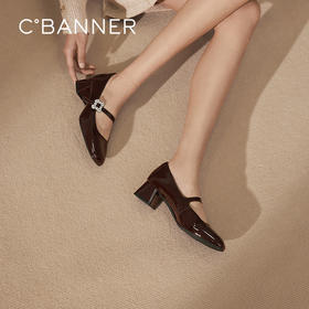 2楼千百度 25年春季新品 玛丽珍鞋 A25185508