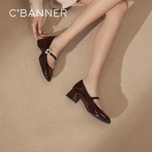 2楼千百度 25年春季新品 玛丽珍鞋 A25185508 商品图0