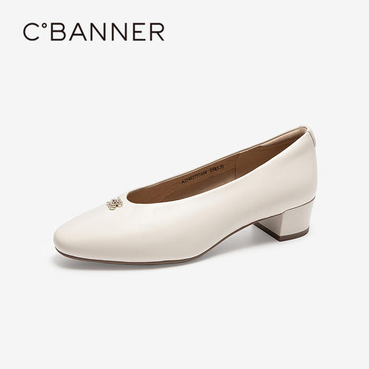 2楼千百度 25年秋季新品 浅口单鞋 A25482757 商品图1