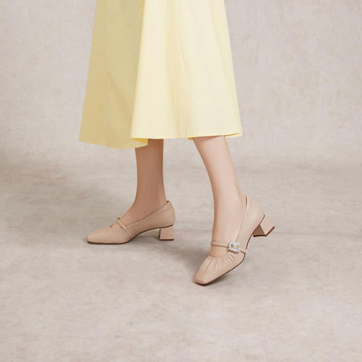 2楼千百度 24年春季新品  玛丽珍鞋 A24179104 商品图2