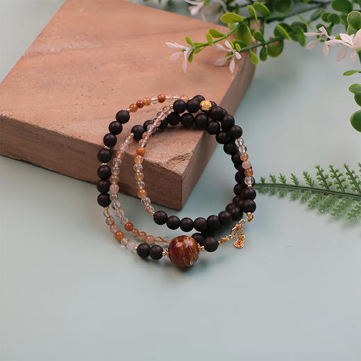 黑龙涎：6mm项链铜+黄彩金+二代根珀 商品图2