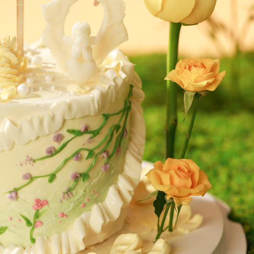 【自由且热烈的盛放】1.5磅 香草奶油芒果夹心 商品图8