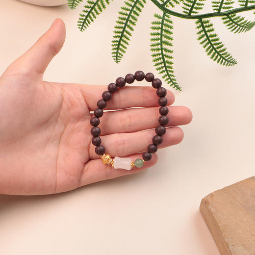 墨红玫瑰手串 商品图3