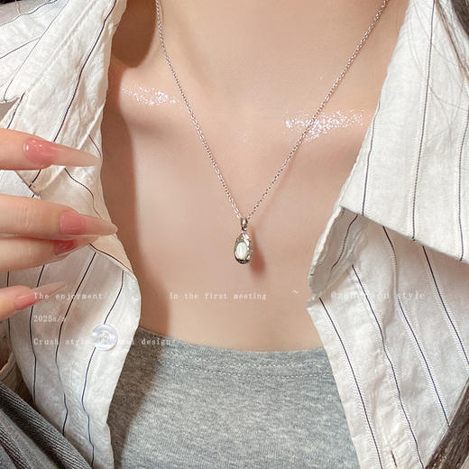 【YW】无忧购29元2件锆石项链气质锁骨链百搭吊坠（截单后3-5天发货) 商品图10