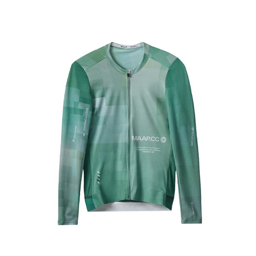 MAAP 男士 Blur Pro Air LS Jersey 3.0 疾青色 长袖骑行服 商品图5