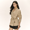 Ariseism 美式复古设计感风衣外套女秋季新款上衣 商品缩略图1