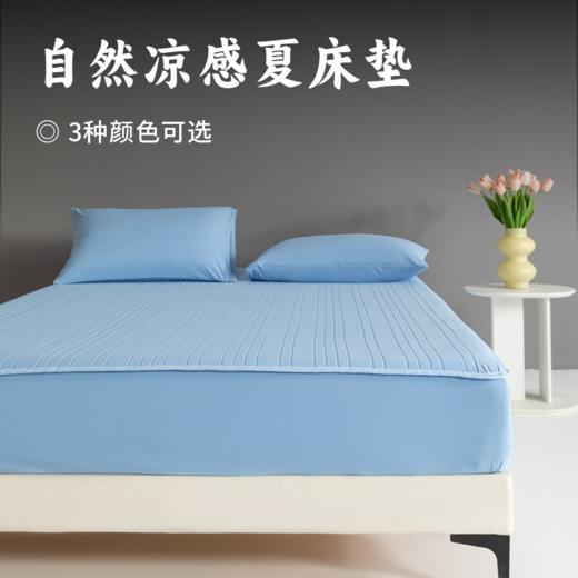 自然凉感夏床垫 | 亚*朵酒店同款 创新床笠设计 稳包裹不移位 A类母婴级面料 3A级抗菌 可水洗机洗 商品图0
