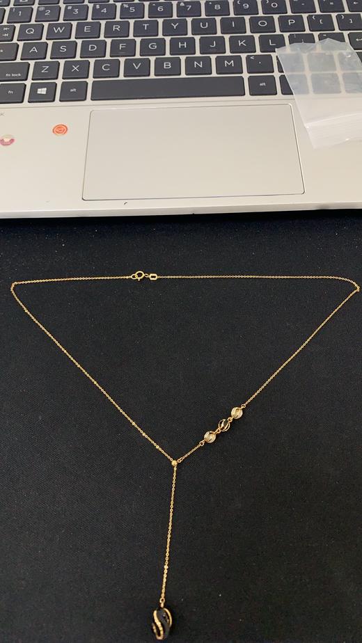 XQK30006958YXX480000 潮宏基CHJ 夜色18K金坠链彩金项链黄K金项链【约48cm】 商品图1