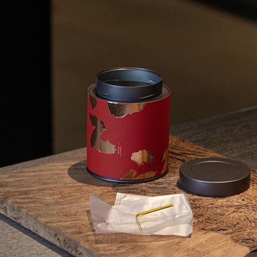 风雅【单大圆罐+勺 红色】20元一套/一件18套 商品图3