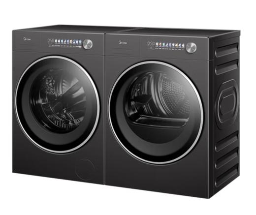 美的（Midea）洗烘套装 10公斤滚筒洗衣机+热泵烘干机 纯平全嵌 MG10VC2+MH10HS50T 商品图0