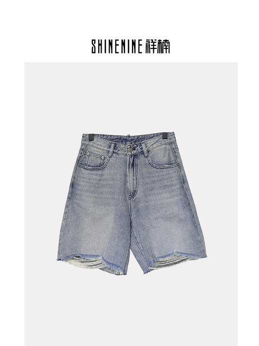 W421533231破坏牛仔短裤 商品图0