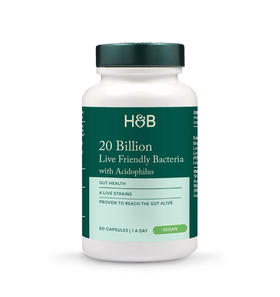 【同步英国专gui最新包装】英国H&B 200亿益生菌增强版