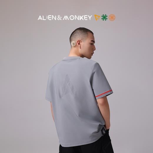 【超模君严选】外星人与猴子Alien＆Monkey新款SMP空气开合凉感吸湿排汗速干森林花朵男女T恤 商品图3