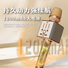 索爱（soaiy）MC1 无线k歌手机麦克风话筒 直播主播唱歌神器麦克风音响音箱一体无线蓝牙家庭户外ktv 雅典黑 /数码 /影音娱乐 /麦克风