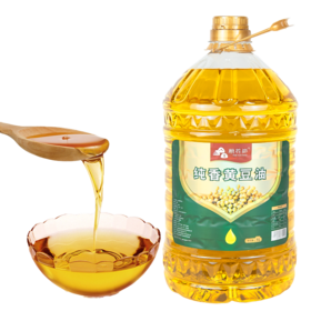 【食用油】桃花峁陕北纯香黄豆油（非转基因） 5L/桶