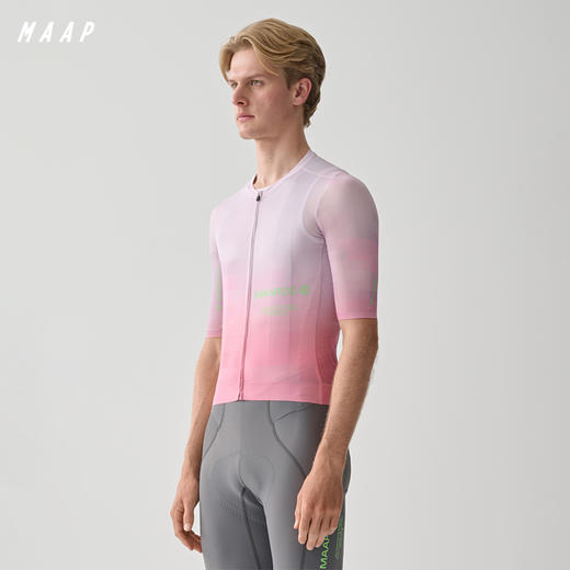 MAAP 男士 Blur Pro Air Jersey 3.0 环意粉 短袖骑行服 商品图0