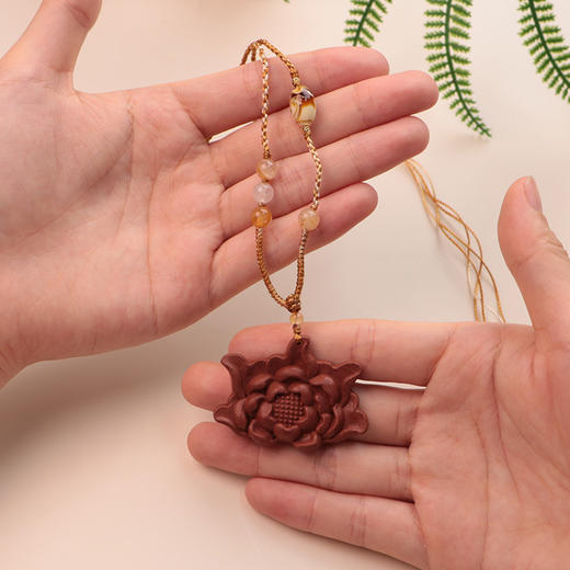 花香十二客：牡丹二吊坠 商品图2