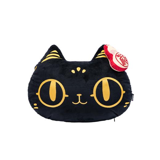 大英博物馆巴斯特系列萌猫抱福毛毯收纳抱枕盖毯 商品图8