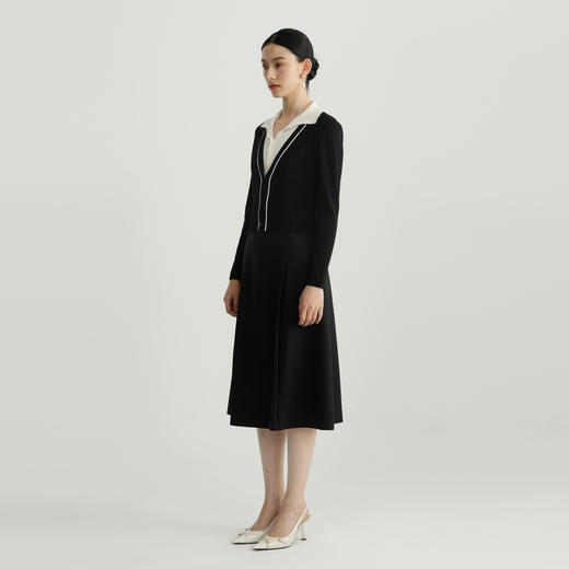 戴布拉芬针织连衣裙L28C310 商品图1