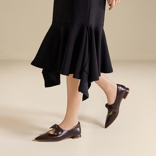 2楼千百度 25年秋季新品 玛丽珍鞋 A25479363 商品图2